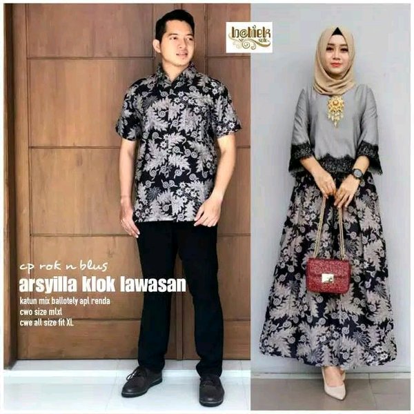 Detail Contoh Gambar Baju Batik Couple Nomer 29