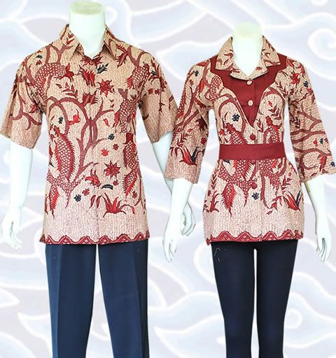 Detail Contoh Gambar Baju Batik Couple Nomer 39