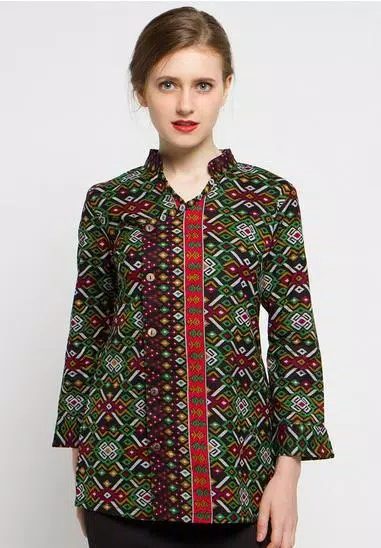 Detail Contoh Gambar Baju Batik Wanita Nomer 19