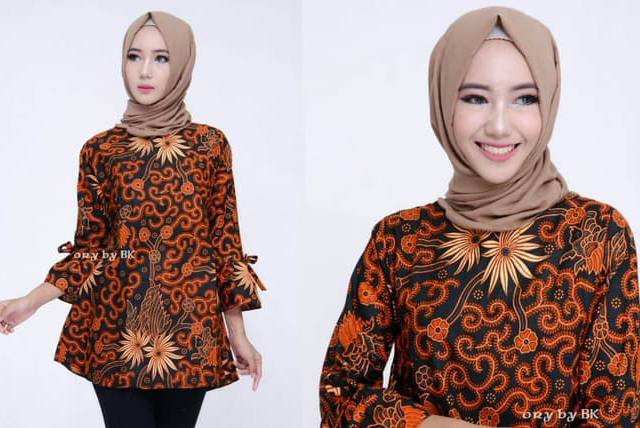 Detail Contoh Gambar Baju Batik Wanita Nomer 3