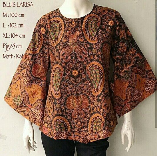 Detail Contoh Gambar Baju Batik Wanita Nomer 45