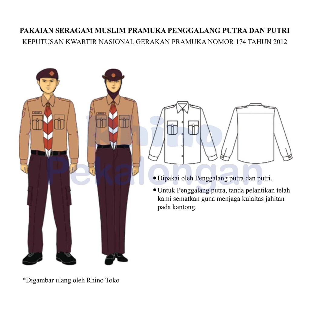 Detail Contoh Gambar Baju Pramuka Penggalang Nomer 8