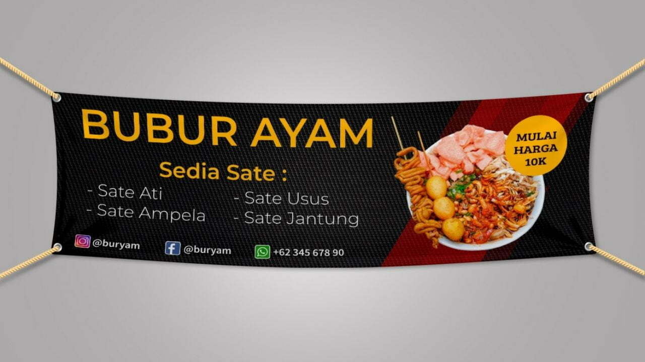 Detail Contoh Gambar Banner Makanan Nomer 33