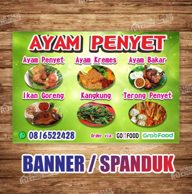 Detail Contoh Gambar Banner Makanan Nomer 43