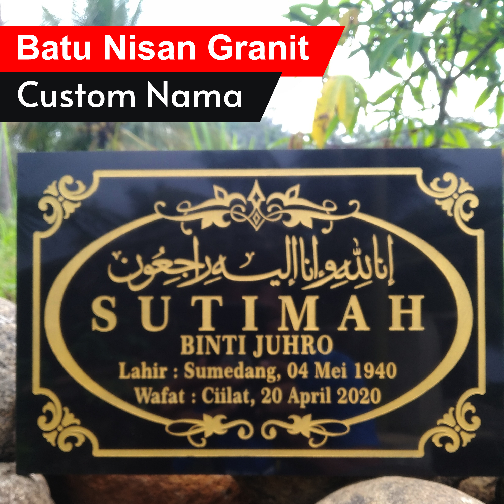 Detail Contoh Gambar Batu Nisan Islam Nomer 41