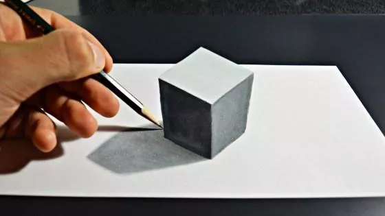 Detail Contoh Gambar Benda 3 Dimensi Pensil Yang Mudah Nomer 9