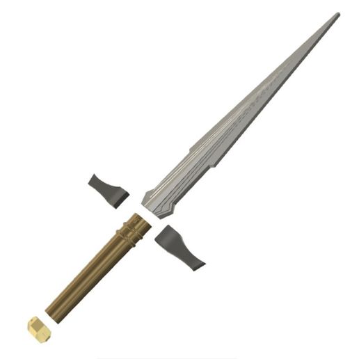 Detail Lightning Bolt Dagger Nomer 14