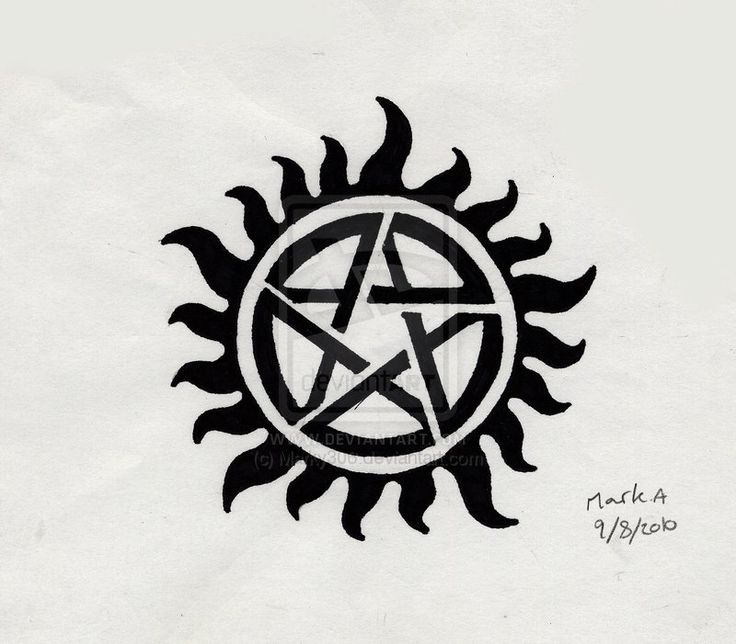 Detail Supernatural Tattoo Bedeutung Nomer 6