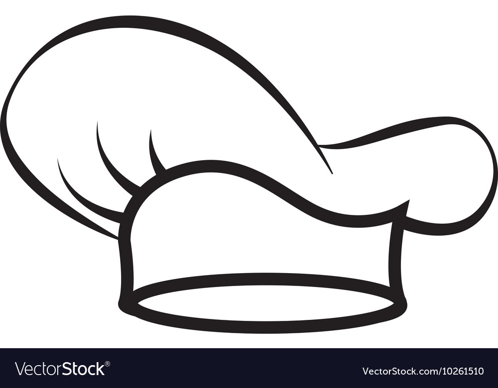 Detail Cook Hat Vector Nomer 2
