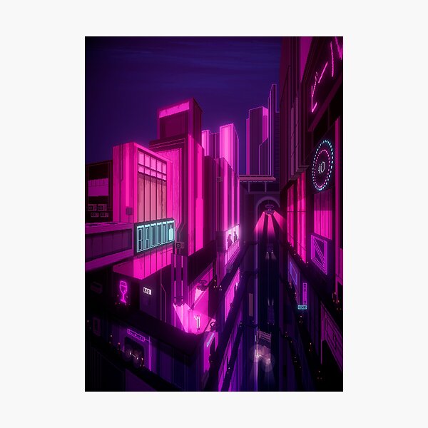 Detail Cyberpunk Pixel Art Nomer 8