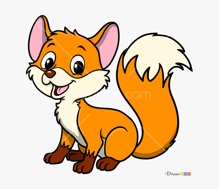 Detail Fox Sketch Nomer 14