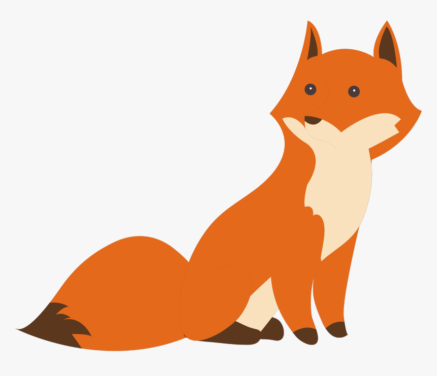 Detail Fox Sketch Nomer 6