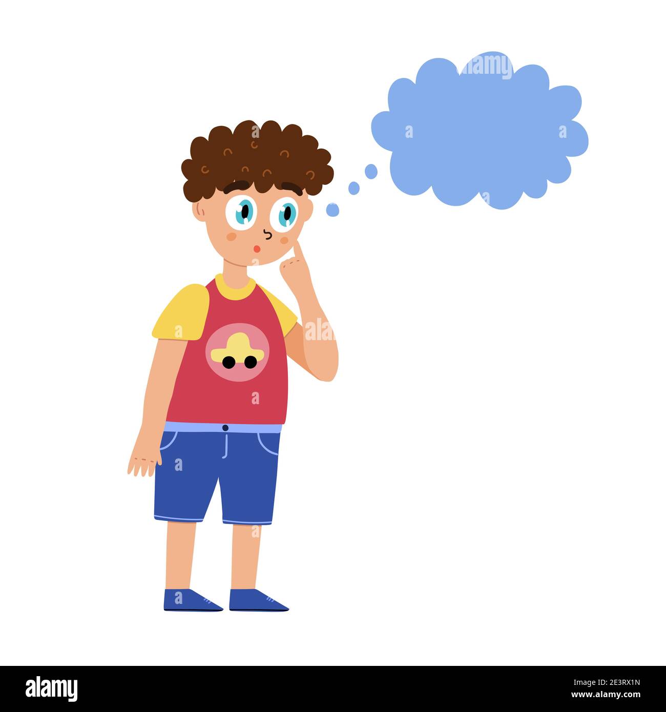 Detail Kid Thinking Nomer 18