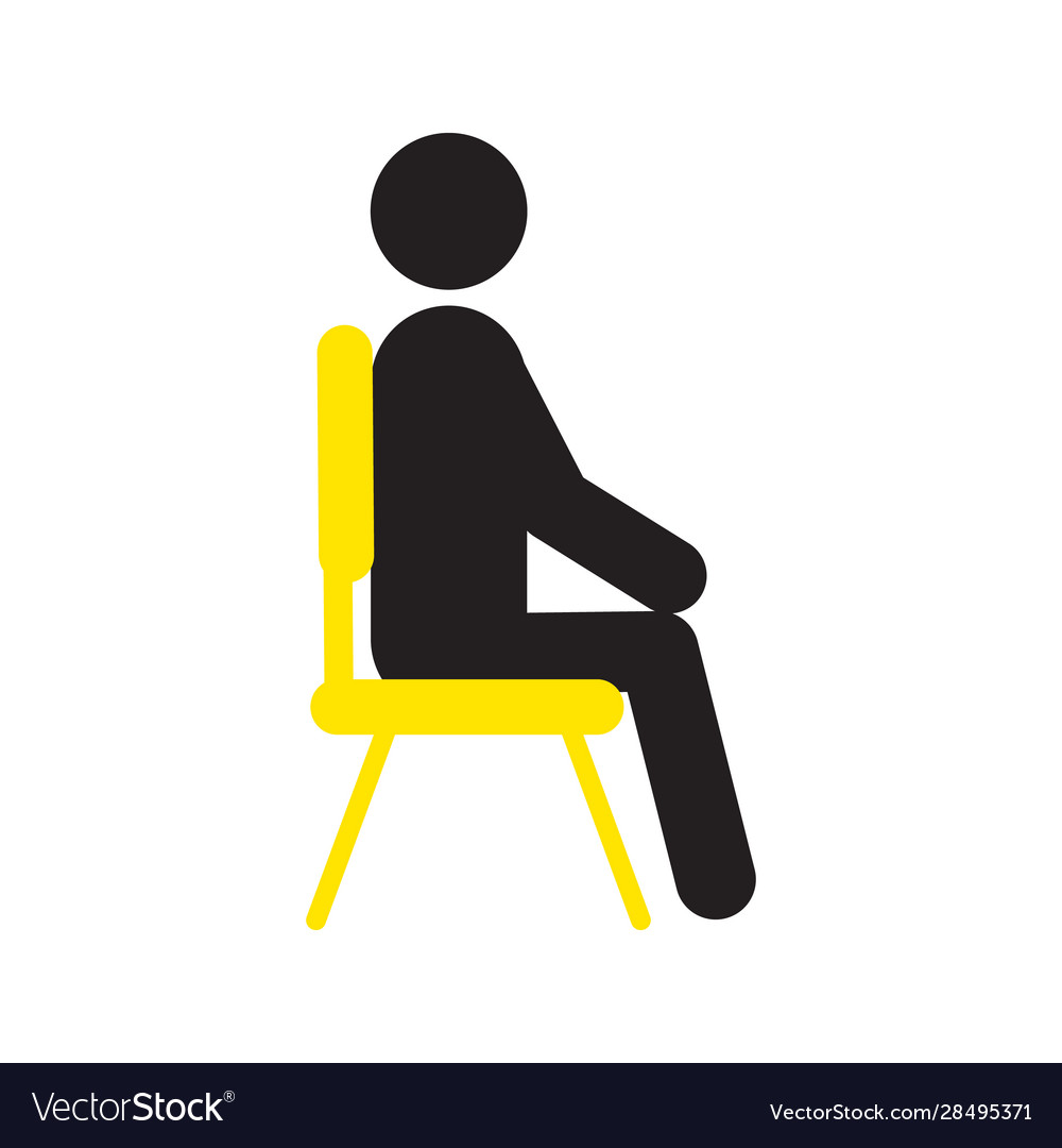 Detail Man Sitting On Chair Silhouette Nomer 3