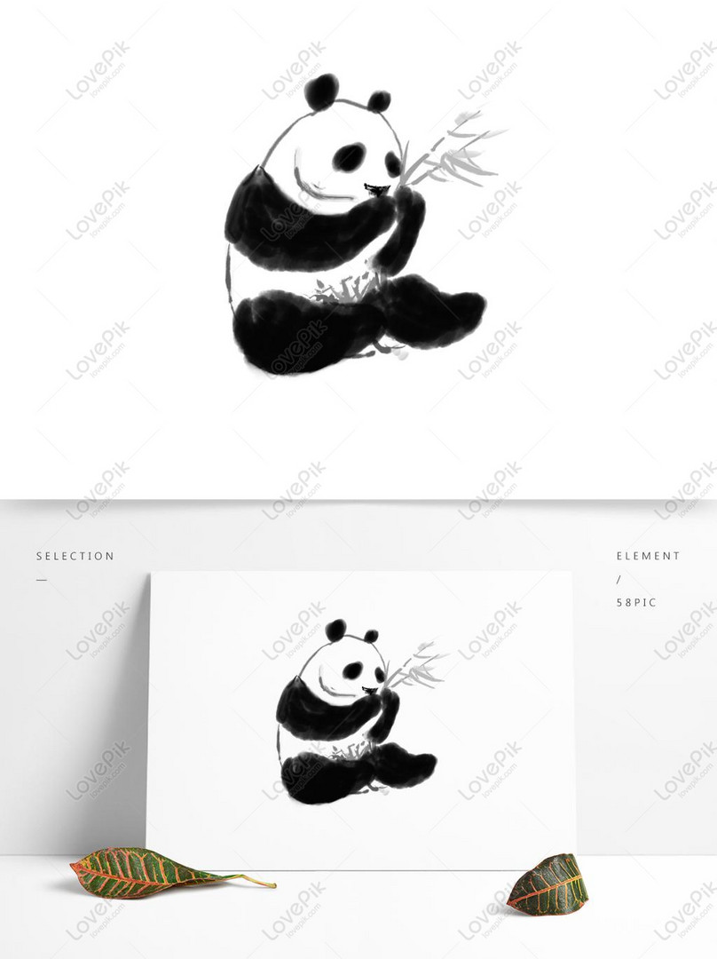 Detail Chinesischer Panda Nomer 15