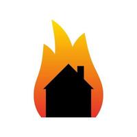 Detail House Fire Icon Nomer 5