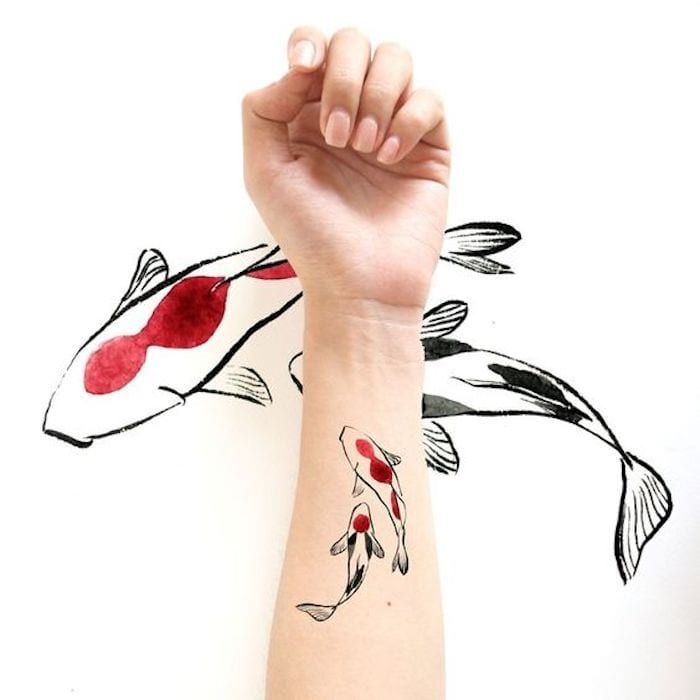Detail Tattoo Koi Karpfen Bedeutung Nomer 5