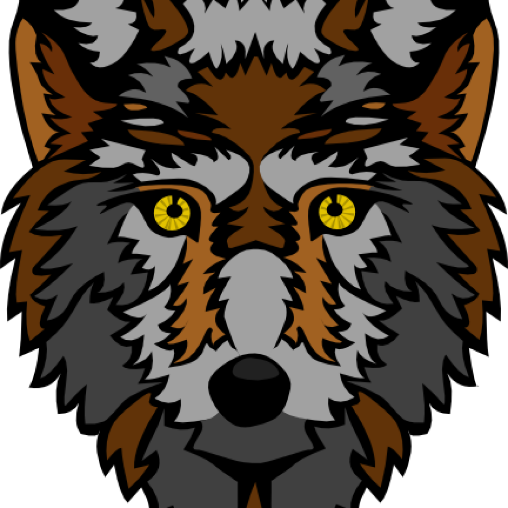 Detail Wolf Face Png Nomer 9
