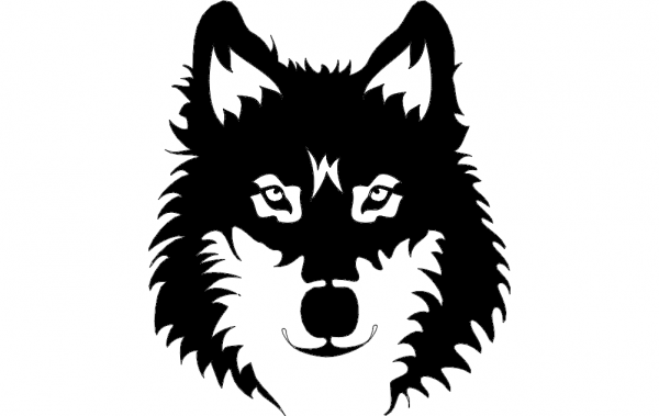 Detail Wolf Face Png Nomer 4