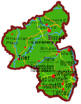 Detail Landkarte Von Rheinland Pfalz Nomer 6