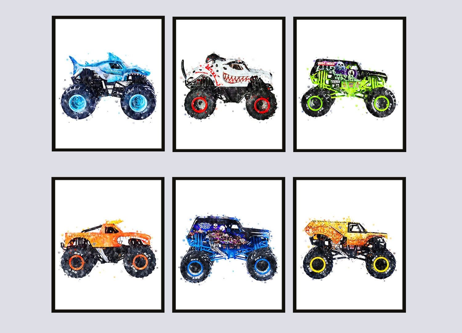 Detail Monster Truck Posters Free Nomer 9