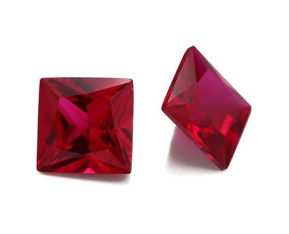 Detail Rote Diamanten Rubin Nomer 24