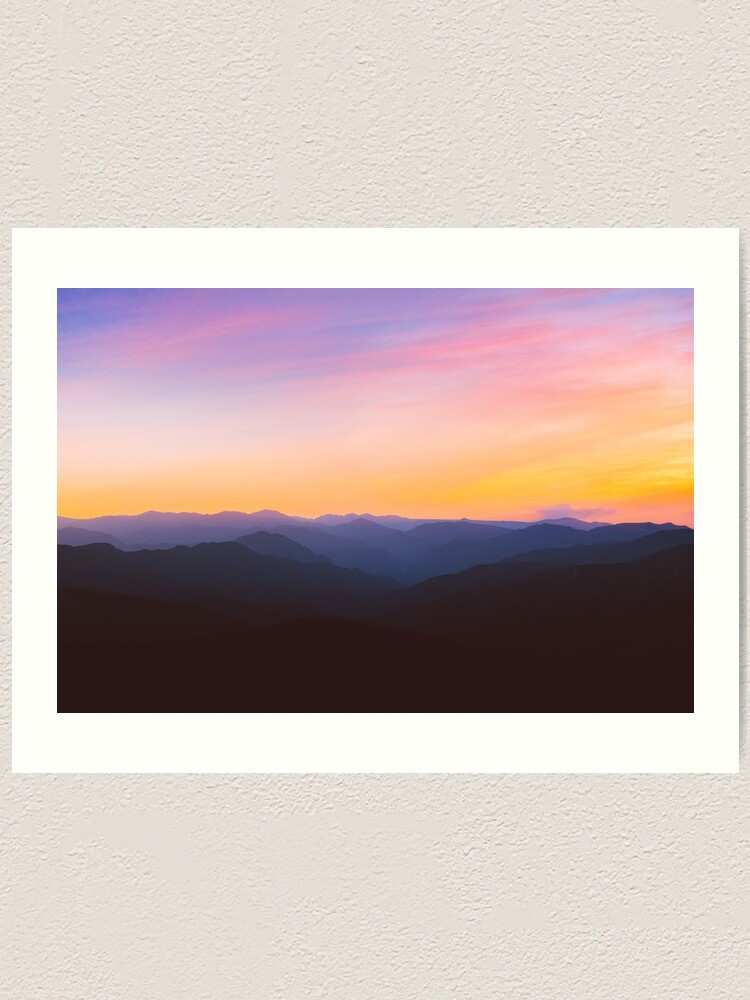 Detail Sonnenuntergang Berge Nomer 24