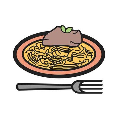 Detail Spaghetti Bolognese Zeichnung Nomer 24