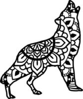 Detail Wolf Mandala Nomer 2
