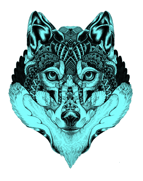 Detail Wolf Mandala Nomer 3