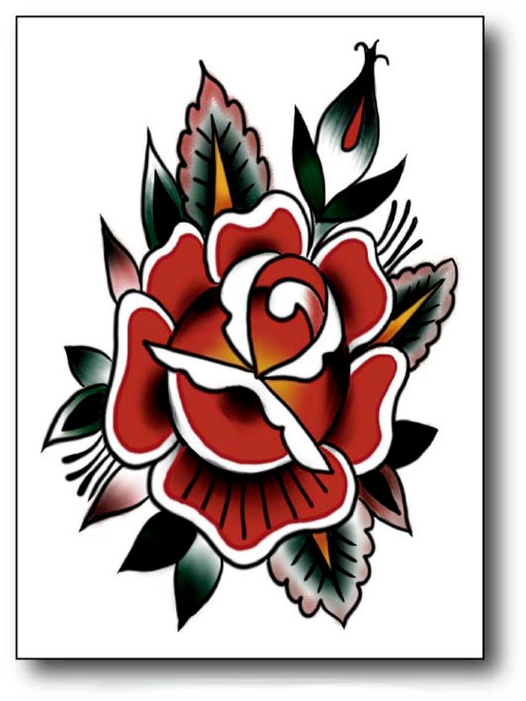 Detail Blumen Tattoo Hand Nomer 9