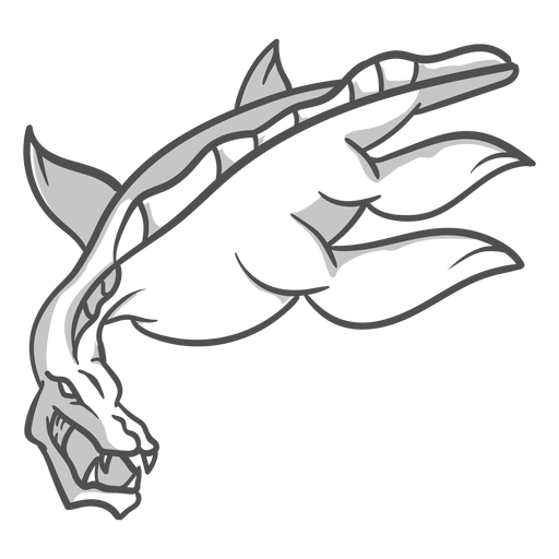 Detail Drachen Skizze Nomer 22