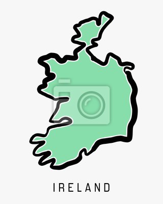 Detail Irland Karte Umriss Nomer 19