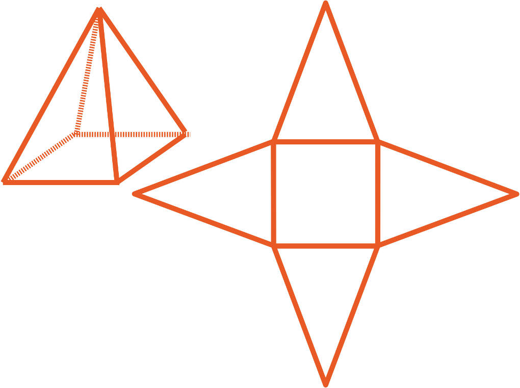 Detail Pyramide Netz Nomer 9
