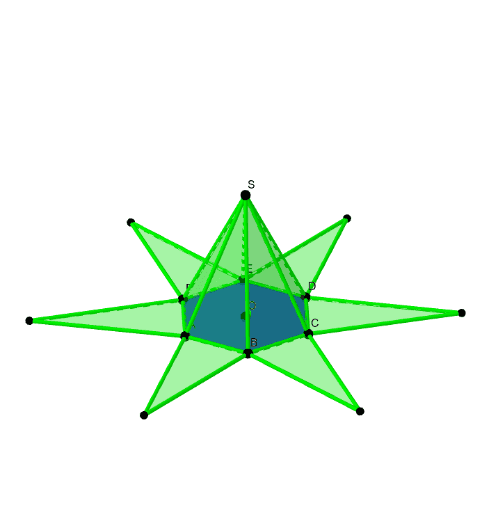 Detail Pyramide Netz Nomer 7
