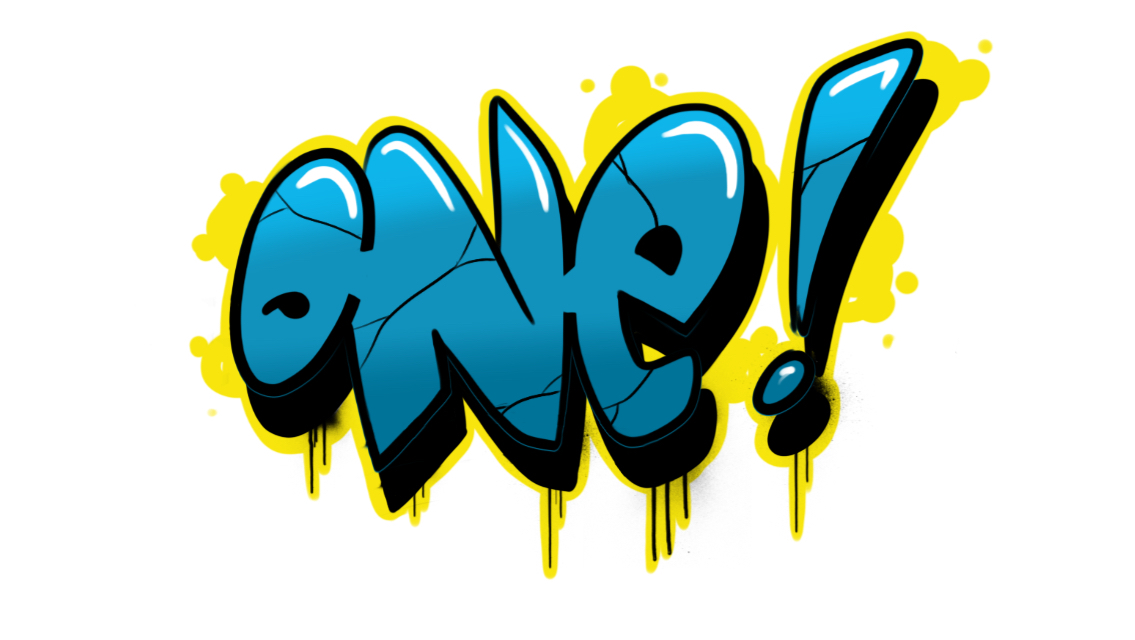 Detail Graffiti Schrift 3d Nomer 16