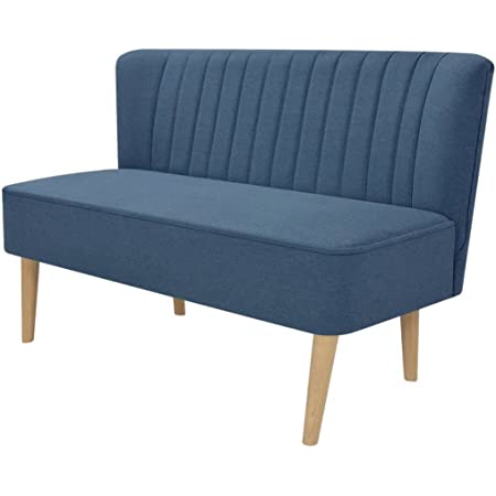 Detail Graues Sofa Blaue Wand Nomer 8