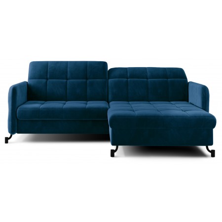 Detail Graues Sofa Blaue Wand Nomer 16