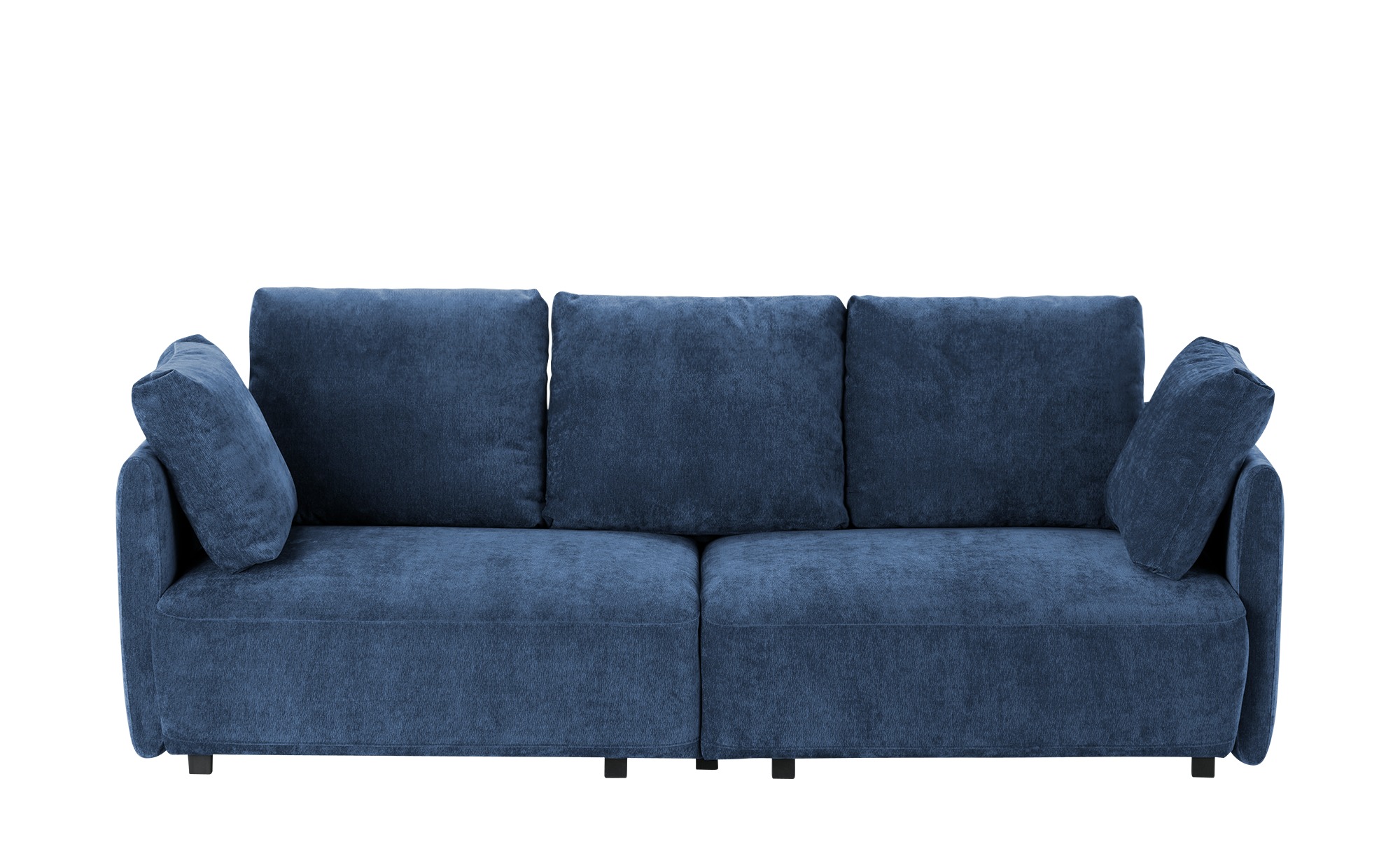 Detail Graues Sofa Blaue Wand Nomer 4
