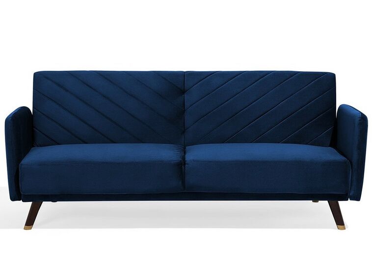 Detail Graues Sofa Blaue Wand Nomer 6