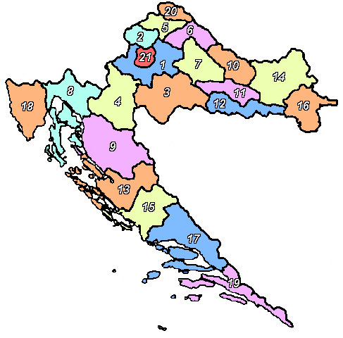 Detail Kroatien Karte Europa Nomer 7