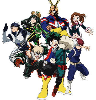 Detail My Hero Academia Transparent Background Nomer 3