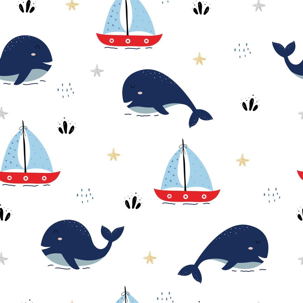 Detail Whale Drawing Wallpaper Nomer 5