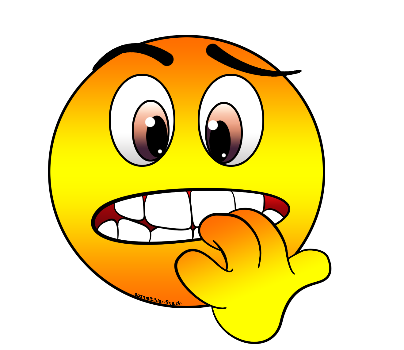 Angst Smiley - KibrisPDR