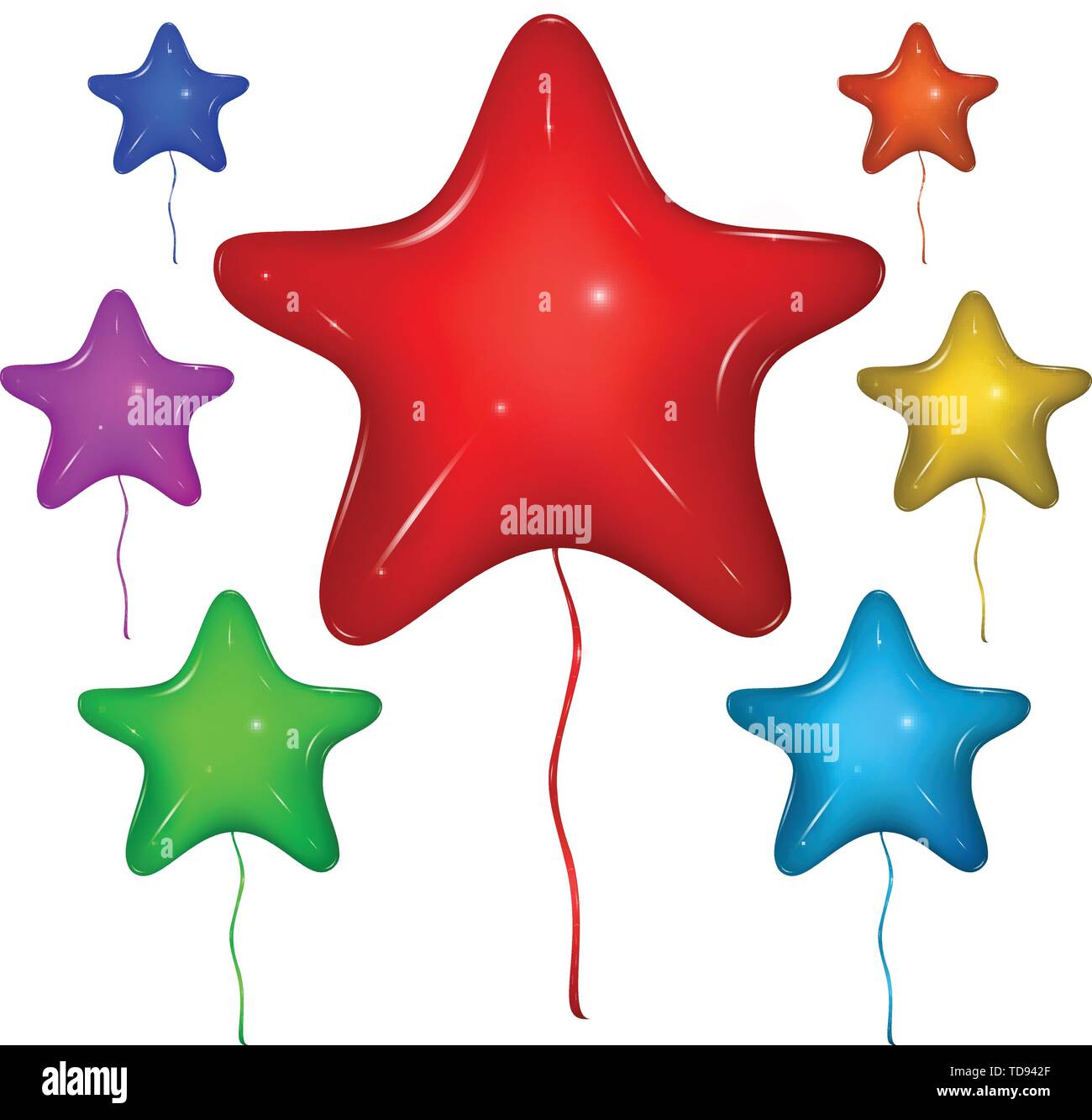 Detail Balloon Star Nomer 15