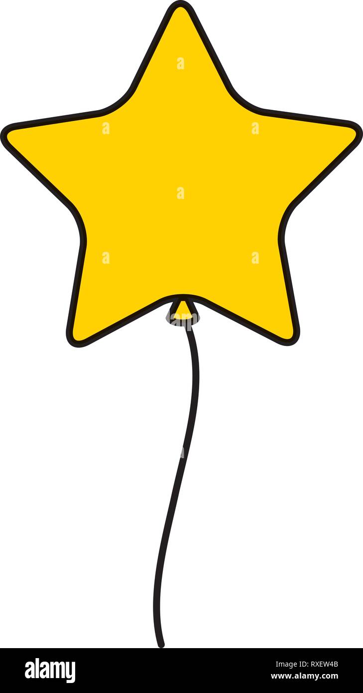 Detail Balloon Star Nomer 6