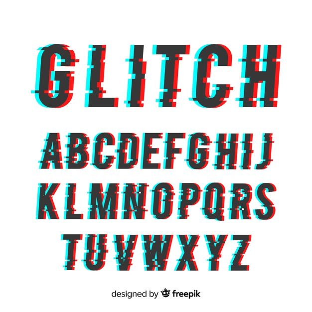 Detail Glitch Text Nomer 12