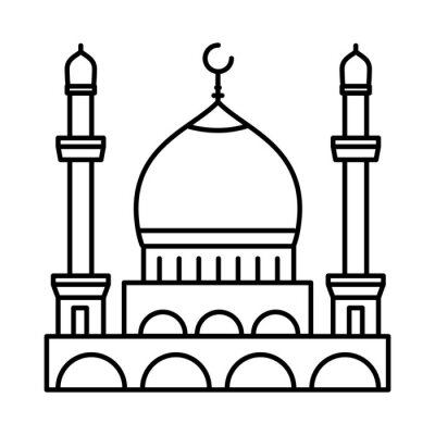 Detail Moschee Zeichnen Nomer 4