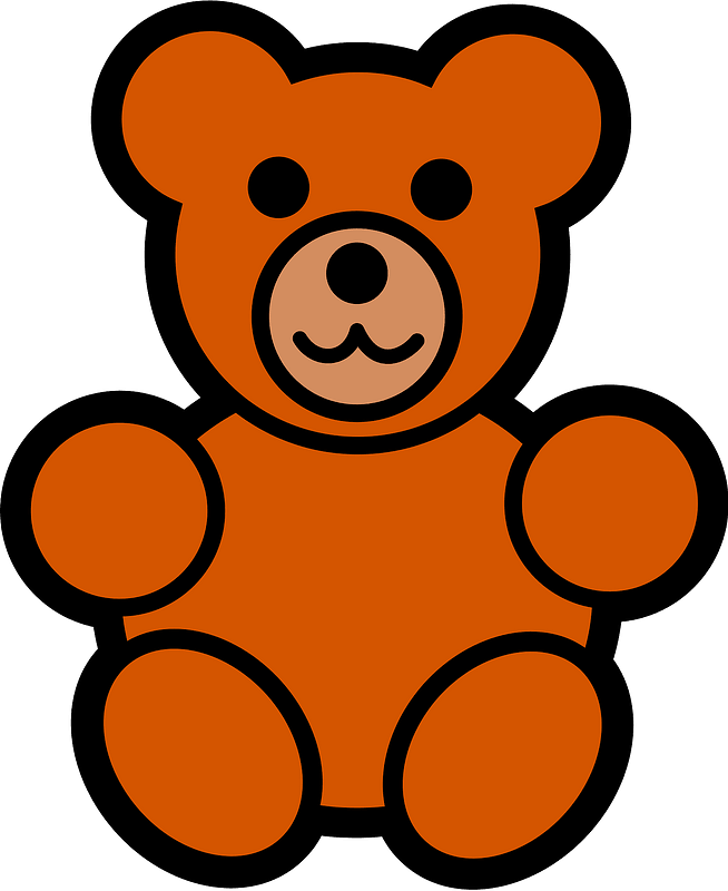 Detail Clipart Teddy Nomer 15