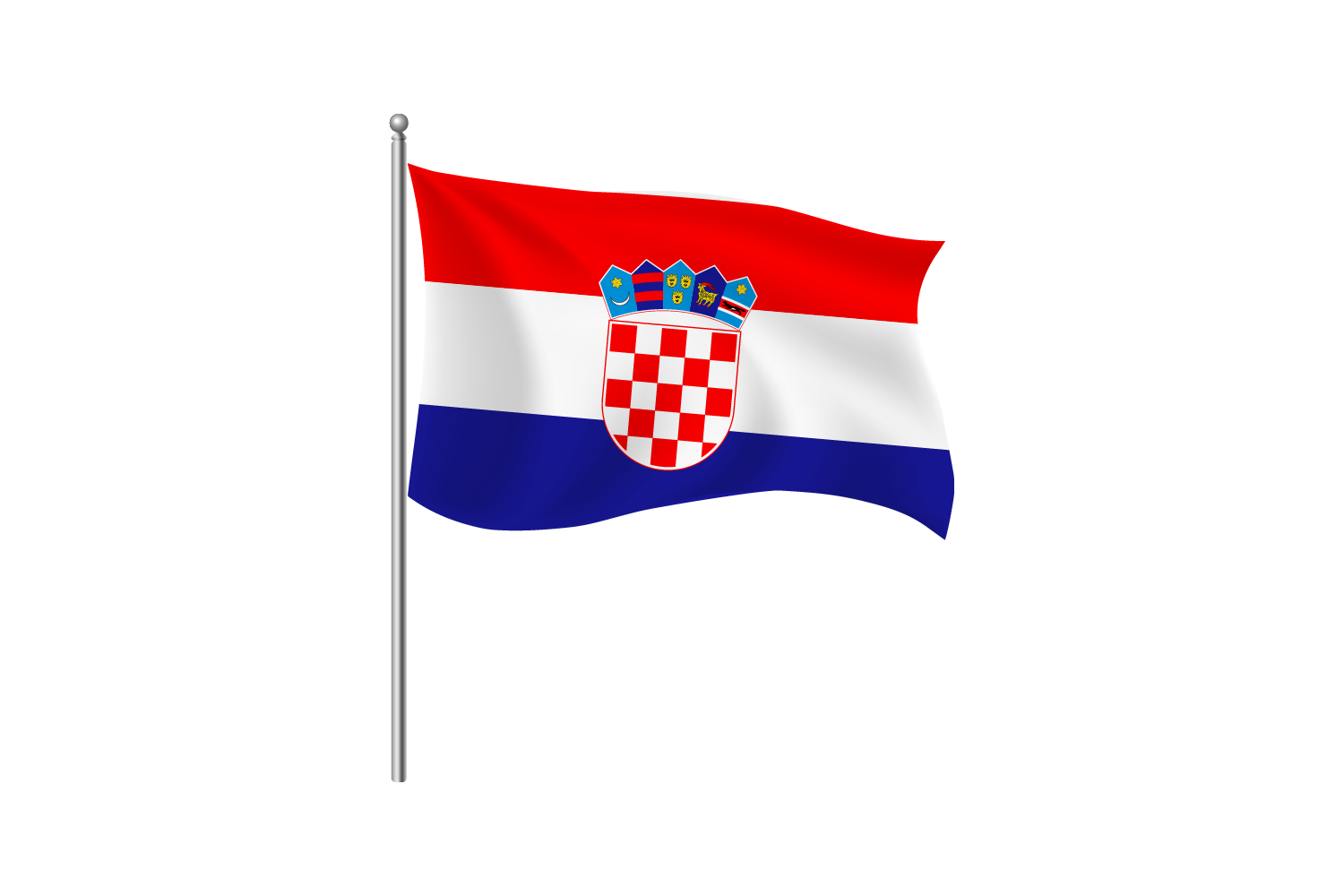 Detail Croatia Flag Png Nomer 3